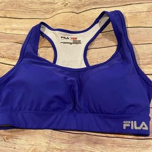 Fila blue sport bra